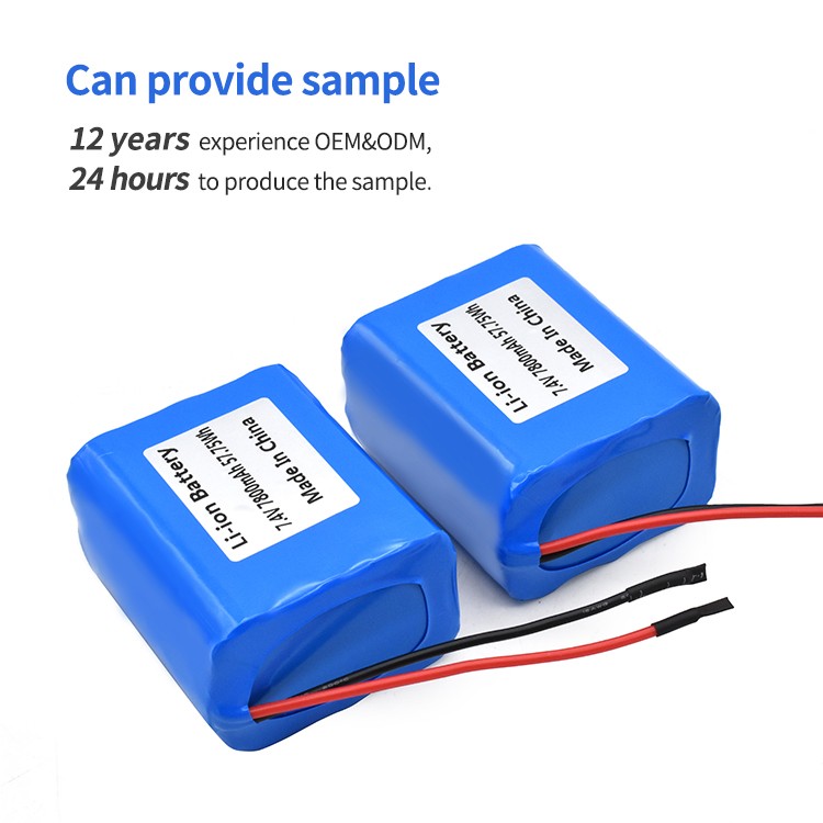 Customized Wholesale 3.7v 7.4v 12v 14.8v 2000mah 6000mah 12000mah 18650 26650 21700 Lithium Battery Pack