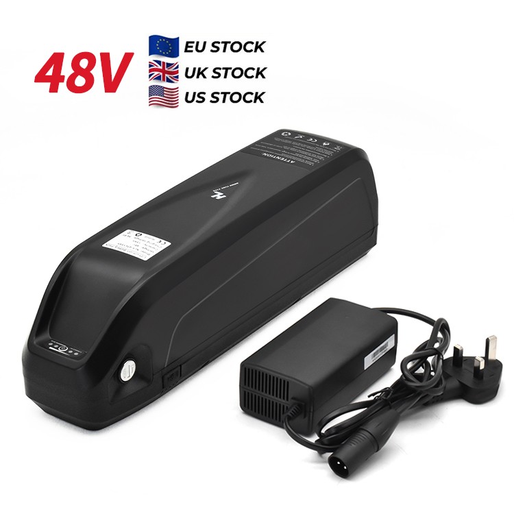 US Warehouse Stock Hailong Ebike Battery 48V 13Ah 18650 Rechargeable Lithium Li ion Electric Bicycle Battery for Electric Bike