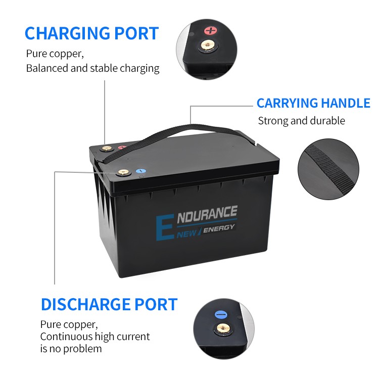 24V 12V LiFePO4 rechargeable energy storage battery 12V 200Ah Li-ion battery 24v 100ah lifepo4 battery