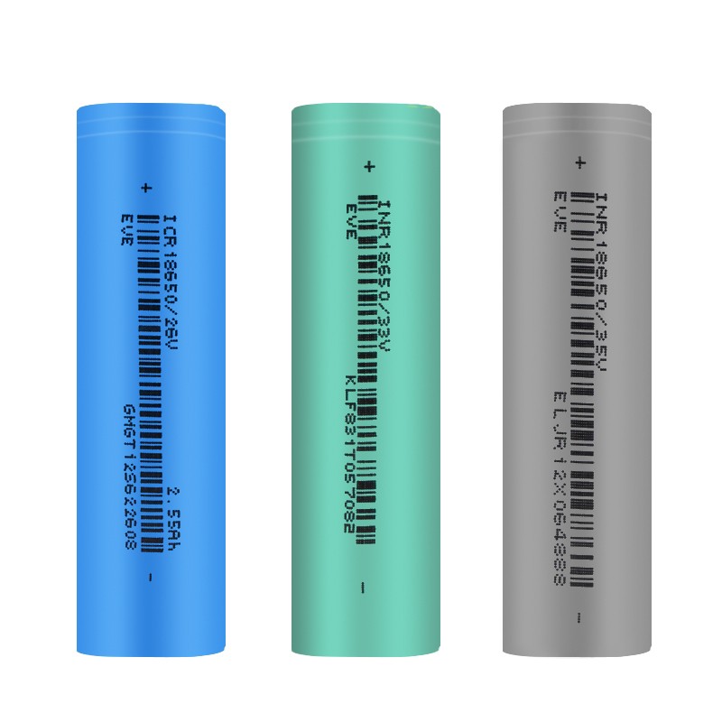 EVE lithium 18650 21700 battery rechargeable battery cell 2500mah-5000mah