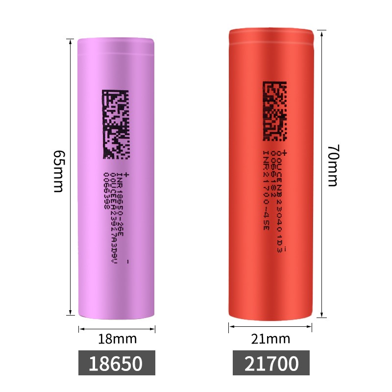 DMGEC INR18650-26E  INR18650-29E INR18650-32E INR21700-45E Battery Cells