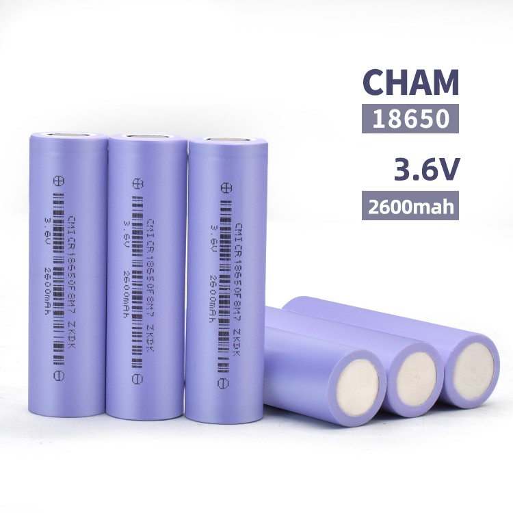 CHAM 3.6V 18650 Lithium Battery Li Ion Batteries Cell