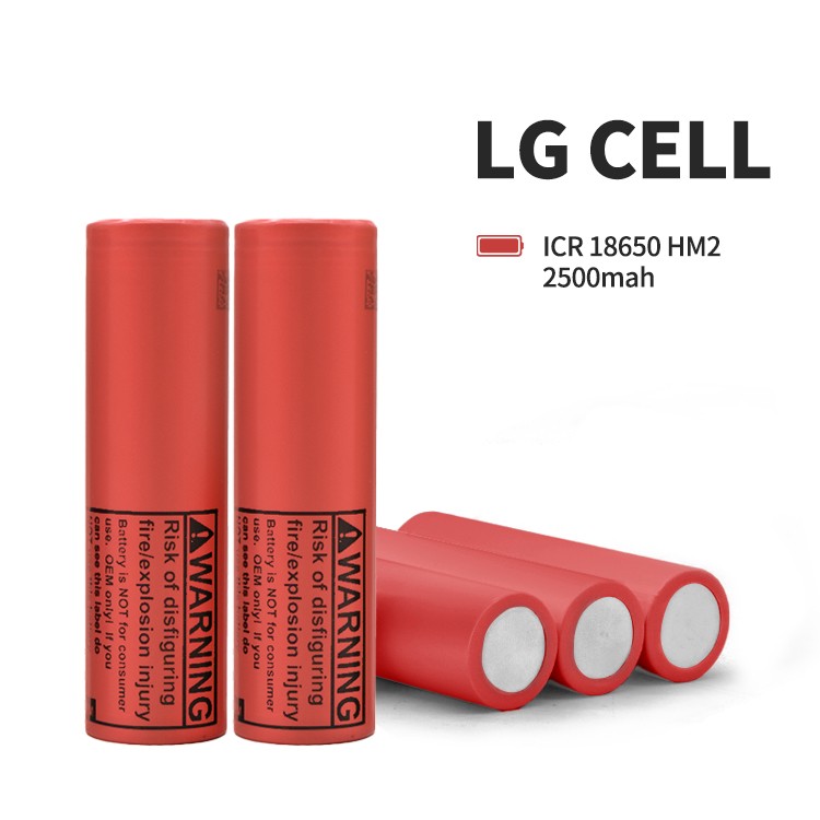 LG 3.6V 18650 Lithium Battery Li Ion Batteries Cell