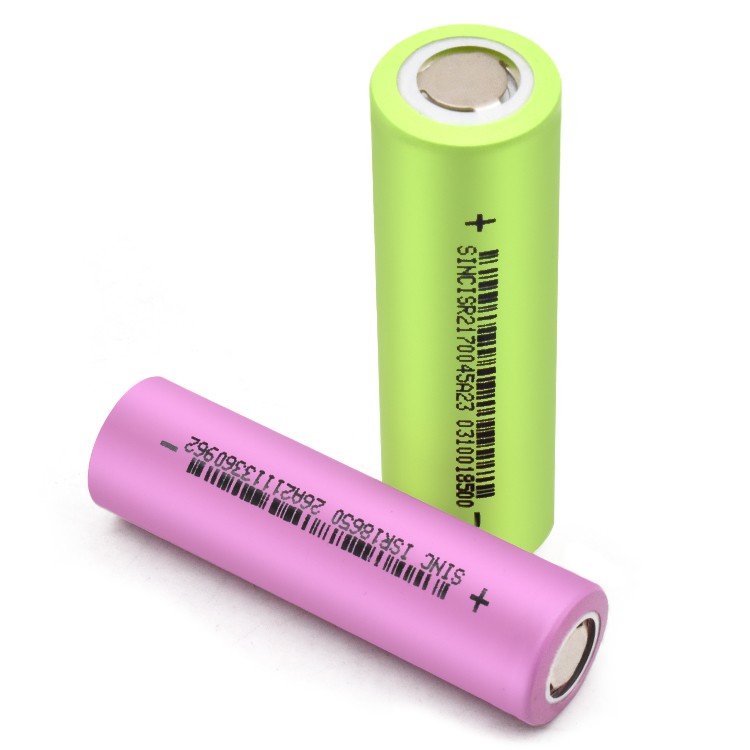 SINCPOWER 3.7V 18650 21700 2600mah 4500mah Lithium Battery Li Ion Batteries Cell