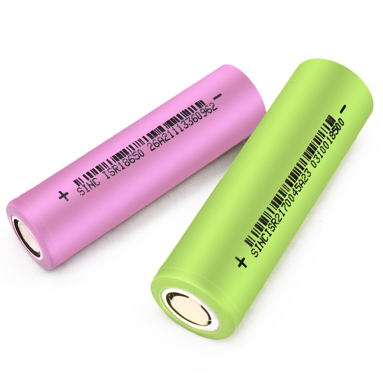 SINCPOWER 3.7V 18650 21700 2600mah 4500mah Lithium Battery Li Ion Batteries Cell