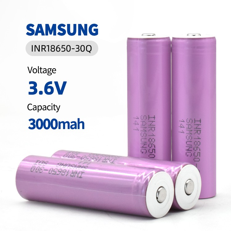 SAMSUNG 3.6V 3000mah 18650 Lithium Battery Li Ion Batteries Cell