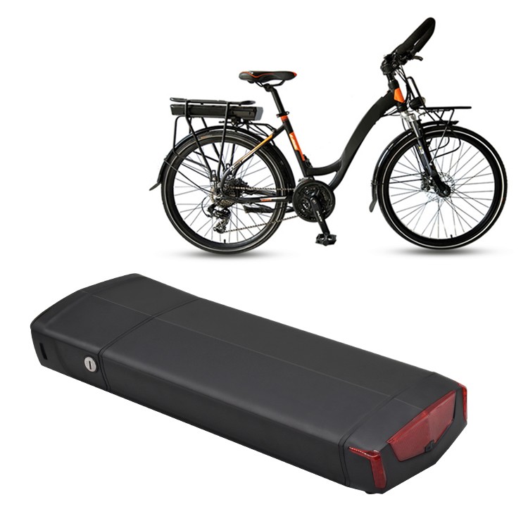 Factory directly rear rack Ebike Battery pack 36V 10AH 13Ah 17Ah lithium ion Battery pack For Electric Bicycle